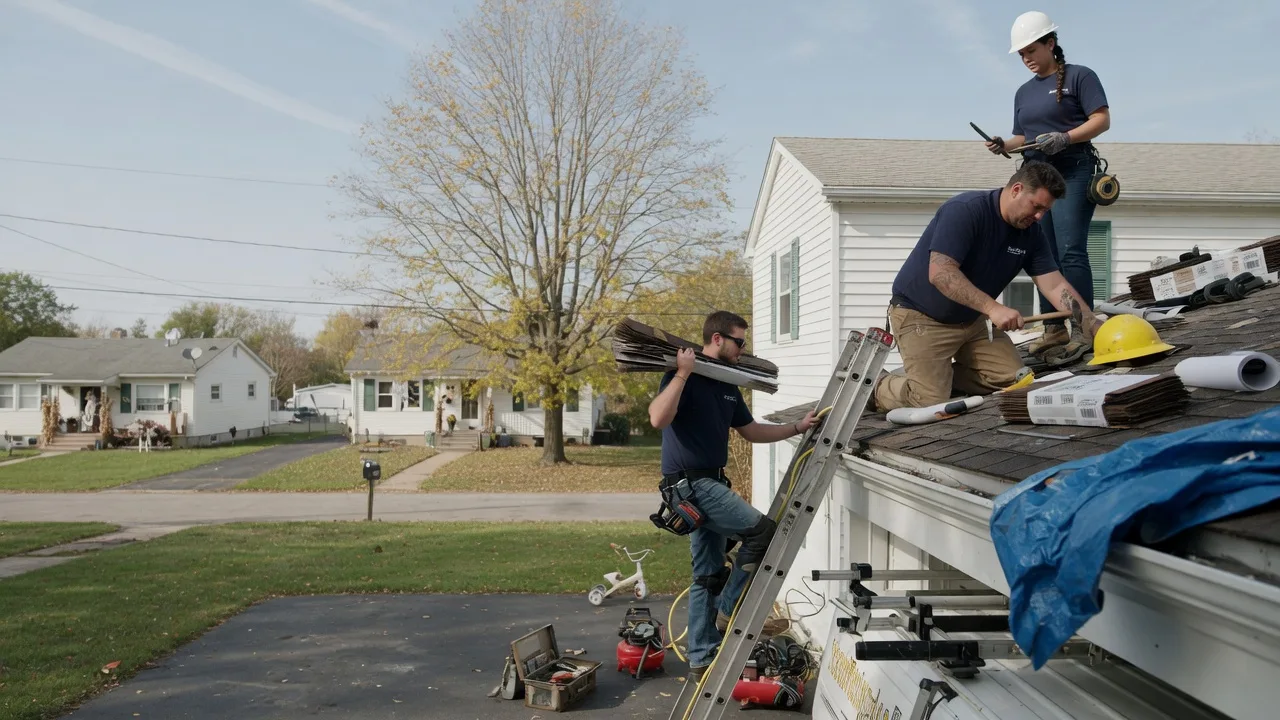 Local Roofing Contractors in Frankton, IN near me